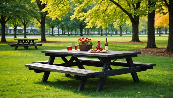 Top 5 tables de pique-nique idéales pour vos expériences en plein air