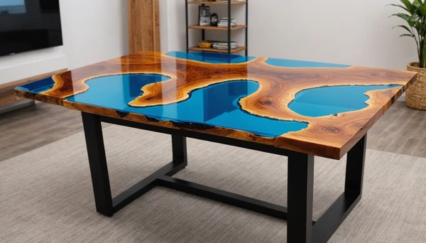 10 raisons de choisir une table en résine époxy sur mesure